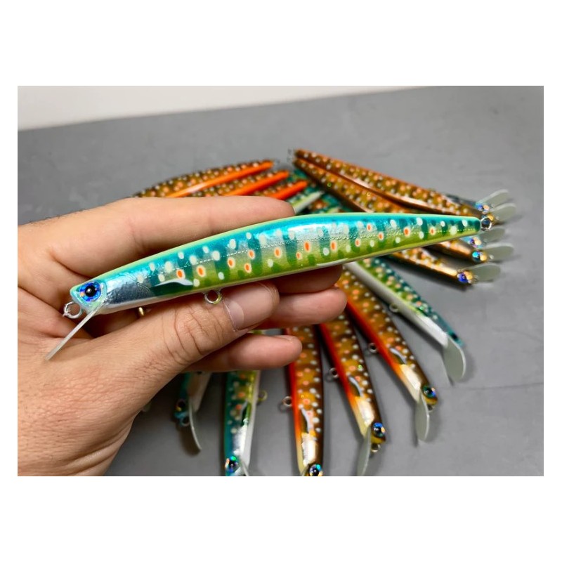 Urban Fishing Lures 140 Slim Salmerino Hi-Vis - Edizione Limitata