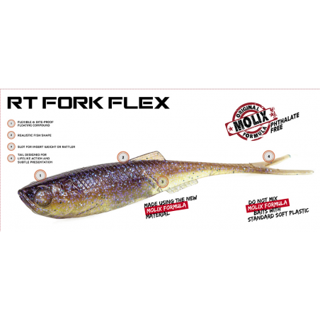Molix RT Fork Flex 7.5cm