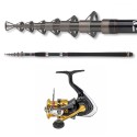 Combo Trota Daiwa - Sweepfire Tele 240cm + Crossfire LT