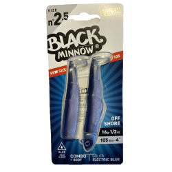 Fiiish Black Minnow Double Combo Offshore n° 2.5 - Electric Blue