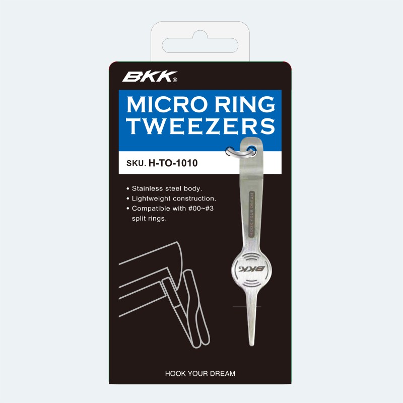 BKK Micro Split Ring Tweezers