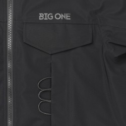 Big One Shell Jacket Tempesta 3L - Nero di Vite