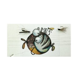 Amis mouches sèches pour sbirolino flottant