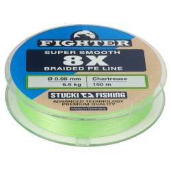 Stucki Fighter 8X Premium Braid 150 m Chartreuse