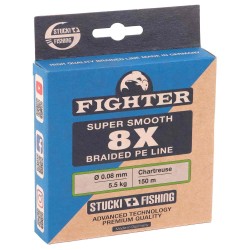 Stucki Fighter 8X Premium Braid 150 m Chartreuse