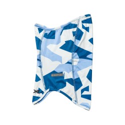 Big One Buffer Protezione Solare UPF50+ "Darsa" Geometric Camo Blue