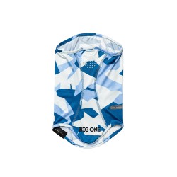 Big One Buffer Protezione Solare UPF50+ "Darsa" Geometric Camo Blue