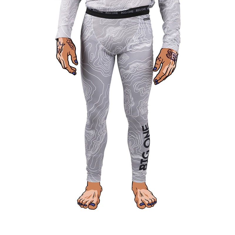 Big One Leggings Protezione Solare UPF50+ "Darsa" Grey