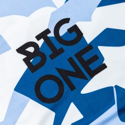Big One Maglia Protezione Solare UPF50+ "Darsa" Geometric Camo Blue