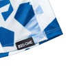 Big One UPF50+ Solar Protection Mesh "Darsa" Geometric Camo Blue