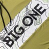 Big One Maglia Cappuccio Protezione Solare UPF50+ "Amazzonia" Trama Batimetrica Verde