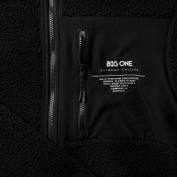 Big One Giacca Sherpa Thermo Pro Pile Nero di Vite