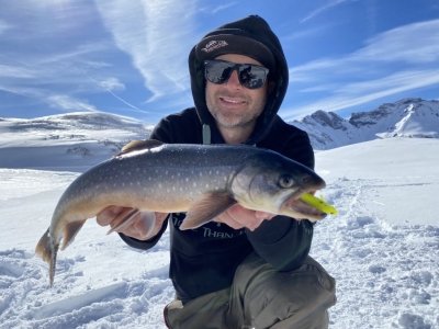 Pesca sul ghiaccio con Ticinopesca